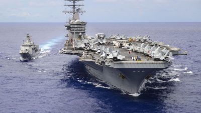 Kehadiran kapal induk USS Nimitz Hilang Sinyal, TNI Angkatan Laut Tegaskan Hak Lintas Damai