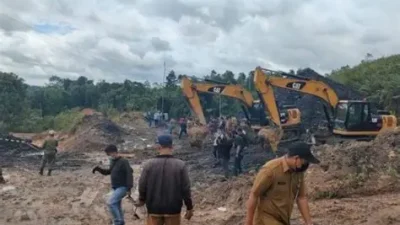 Polda Papua Barat Beri Waktu 5 Hari Agar Warga Tinggalkan Tambang Ilegal